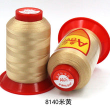 Load image into Gallery viewer, 210D/2 High Tenacity Nylon Polyester Sewing Thread For Tassel ,Clothes ,shoes Jeans ,Denim Leather Thread Thickness 0.25mm