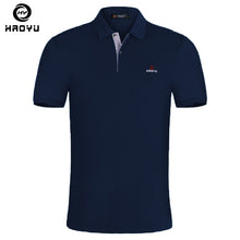 Load image into Gallery viewer, 15 Color Mens Polo Shirt Brands Slim Fit Casual Solid Polo Shirts Brand Clothing Short Sleeve Fashion Haoyu Poloshirt Summer XXL