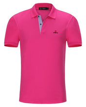 Load image into Gallery viewer, 15 Color Mens Polo Shirt Brands Slim Fit Casual Solid Polo Shirts Brand Clothing Short Sleeve Fashion Haoyu Poloshirt Summer XXL