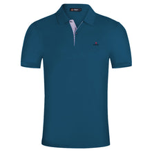 Load image into Gallery viewer, 15 Color Mens Polo Shirt Brands Slim Fit Casual Solid Polo Shirts Brand Clothing Short Sleeve Fashion Haoyu Poloshirt Summer XXL