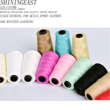 Load image into Gallery viewer, 2pcs/lot100D*2 112X58mm polyester high elastic sewing thread sewing machine binding quilt knitted clothes sports clothes  1228
