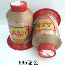 Load image into Gallery viewer, 210D/2 High Tenacity Nylon Polyester Sewing Thread  For Tassel ,Clothes ,shoes Jeans ,Denim Leather Thread  Thickness 0.25mm
