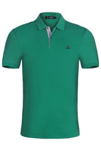 Load image into Gallery viewer, 15 Color Mens Polo Shirt Brands Slim Fit Casual Solid Polo Shirts Brand Clothing Short Sleeve Fashion Haoyu Poloshirt Summer XXL
